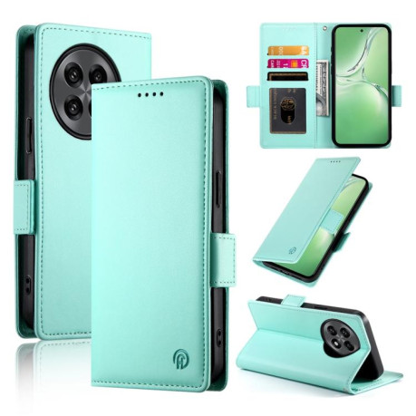 Чохол-книжка Side Buckle Magnetic Frosted Leather для OnePlus 13R/Ace 5/Ace 5 Pro - зелений