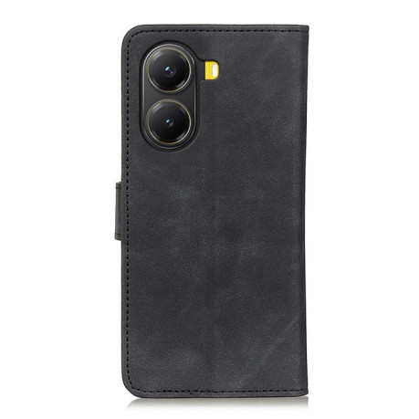 Чохол-книжка KHAZNEH Cowhide Texture на Xiaomi Poco X7 Pro - чорний