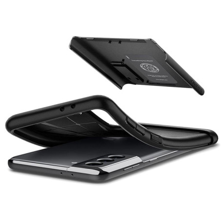 Оригинальный чехол Spigen Slim Armor для Samsung Galaxy S21 Plus Black