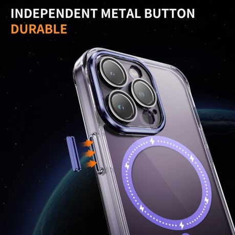 Чохол Airbag Shockproof MagSafe Phone Case для iPhone 12 Pro Max - фіолетовий