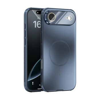 Противоударный чехол ABEEL Heat Dissipation Frosted MagSafe для iPhone Air - синий