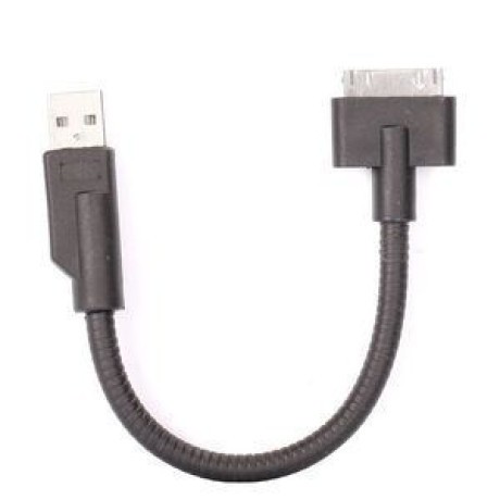 Жесткий с системой сгибания кабель A Flexible Mount USB на iPhone 4 4S