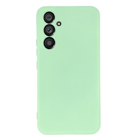 Силиконовый чехол Solid Color Liquid Silicone на Samsung Galaxy A54 5G - зеленый
