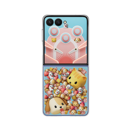 Оригинальный чехол Samsung Flipsuit Case на Samsung Galaxy Flip 7 - Transparent