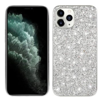 Ударозахисний чохол Glittery Powder на iPhone 14 - сріблястий