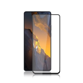 Захисне скло mocolo 0.33mm 9H 3D Full Glue для Xiaomi Redmi Note 12 Turbo/Poco F5 - чорне