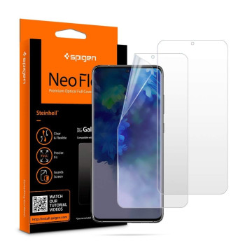 Комплект защитных пленок 2 PCS Spigen Neo Flex для Samsung Galaxy S20 Plus
