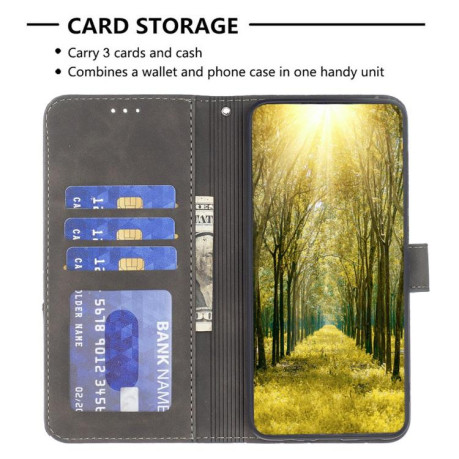 Чохол-книжка Rhombus Texture для OPPO Reno13 F/Reno13 FS - сірий