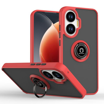 Чохол Q Shadow 1 Series з підставкою на Xiaomi Poco F7 - червоний