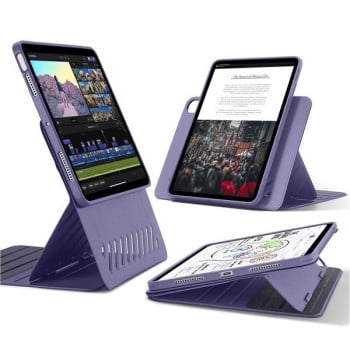 Магнитный чехол-книжка ESR Shift Magnetic на iPad Air 11 (2024)/Air 4 10.9 (2020)/Pro 11 (2018) - purple