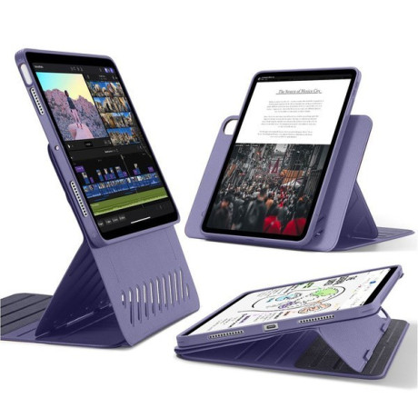 Магнитный чехол-книжка ESR Shift Magnetic на iPad Air 10.9' - purple