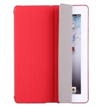 Чехол Solid Color красный для iPad 2, 3, 4