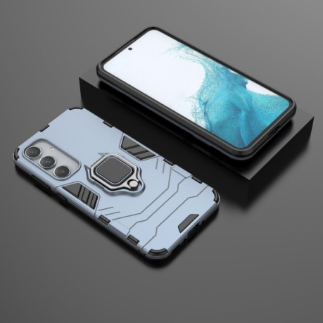 Протиударний чохол Magnetic Ring Holder для Samsung Galaxy A35 5G - синій