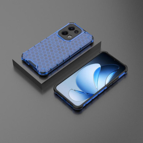 Протиударний чохол Honeycomb на OPPO Reno13 5G Global - синій