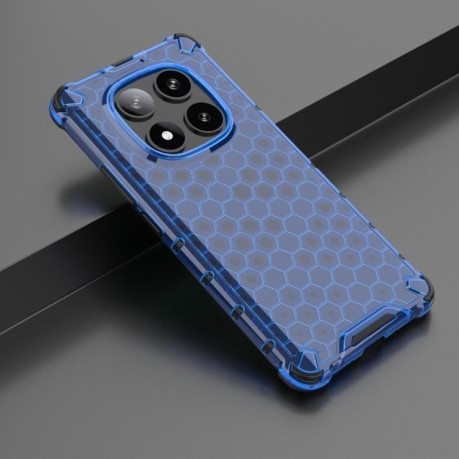 Протиударний чохол Honeycomb на Xiaomi Redmi Note 14 Pro 5G/Poco X7 - синій