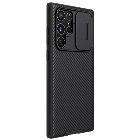 Протиударний чохол NILLKIN Black Mirror Series Samsung Galaxy S22 Ultra 5G - чорний