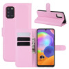 Чохол-книжка Litchi Texture Samsung Galaxy A31 - рожевий