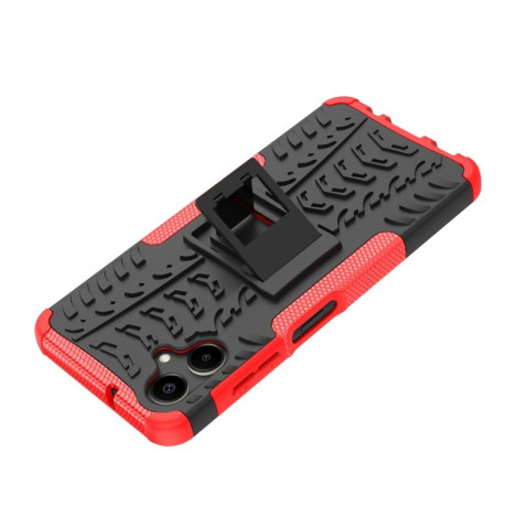 Протиударний чохол Tire Texture на Samsung Galaxy A06 4G - красный