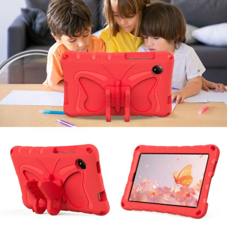 Протиударний чохол Butterfly Bracket EVA для Xiaomi Redmi Pad SE 8.7 2024 - червоний