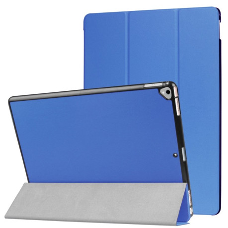 Чохол-книжка Custer Texture Horizontal Flip на iPad Pro 12.9 - синій