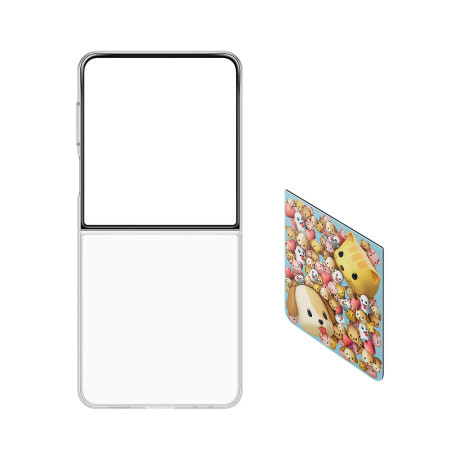 Оригинальный чехол Samsung Flipsuit Case на Samsung Galaxy Flip 7 - Transparent