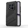 Противоударный чехол Punk Armor с подставкой для Redmi Note 15 Pro 5G Global  — чёрный