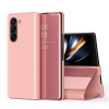 Чохол книжка Clear View для Samsung Galaxy Fold 6 - рожеве золото