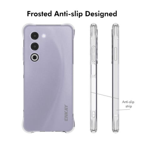 Силиконовый прозрачный чехол ENKAY Clear на OPPO A5 5G Global