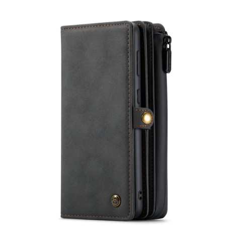 Шкіряний чохол-гаманець CaseMe 018 Samsung Galaxy S21 FE - чорний