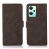 Чохол-книжка KHAZNEH Matte Texture для Realme 9 Pro/OnePlus Nord CE 2 Lite 5G - коричневий