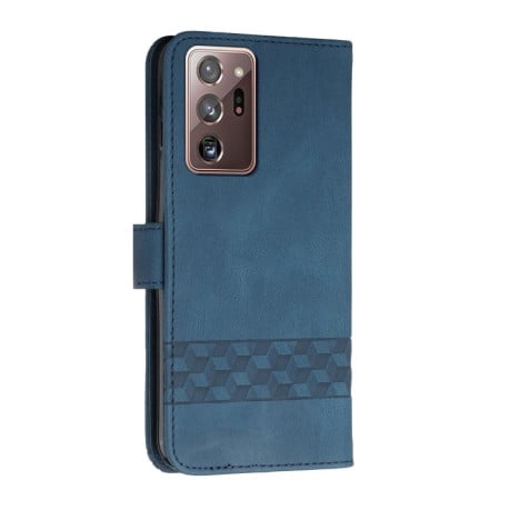 Чехол-книжка Cubic Skin Feel для Samsung Galaxy S22 Ultra 5G - синий