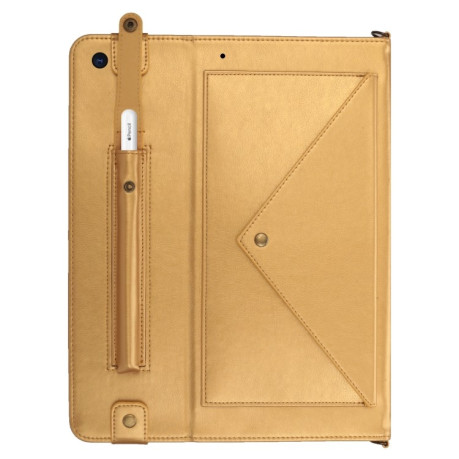 Чехол-конверт  Horizontal Flip на  iPad 9/8/7 10.2 (2019/2020/2021) - золотой