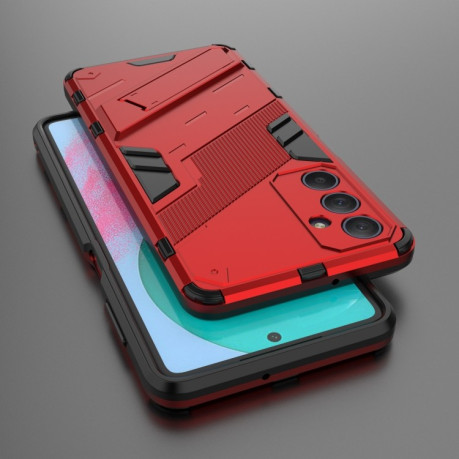 Противоударный чехол Punk Armor для Samsung Galaxy M54 5G - красный