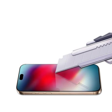 Защитное стекло mocolo 0.33mm 9H 3D Full Glue на iPhone Air - черное