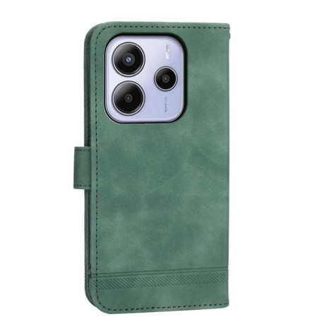 Чохол-книжка Dierfeng Dream Line для Xiaomi Redmi Note 14 4G 164.48mm - зеленый