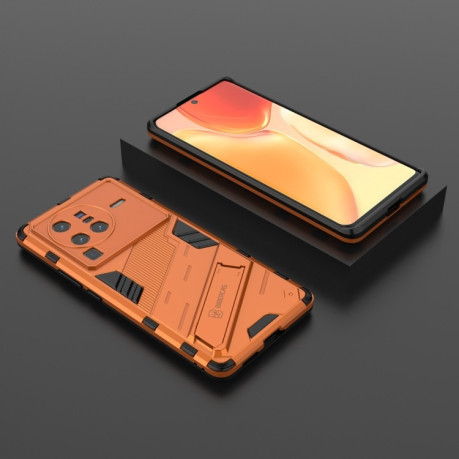 Протиударний чохол Punk Armor для Vivo X80 Pro - помаранчевий