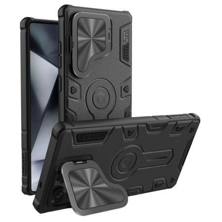 Протиударний чохол NILLKIN Black Rhino Prop MagSafe Magnetic для Samsung Galaxy S25 Ultra 5G - чорний