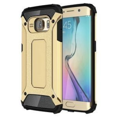 Протиударний Чохол Rugged Armor Gold для Samsung Galaxy S6 Edge / G925