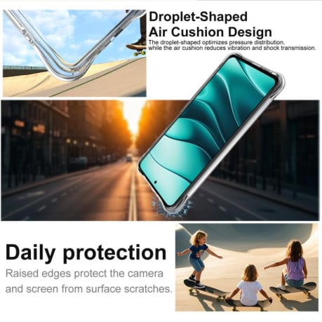Чехол imak Shockproof Airbag на OPPO A5 4G / 5G Global - прозрачный