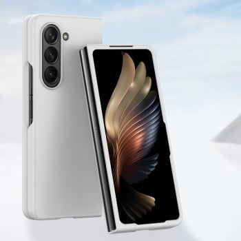 Протиударний чохол Skin Feel PC Full Coverage Shockproof для Samsung Galaxy Fold 6 - білий