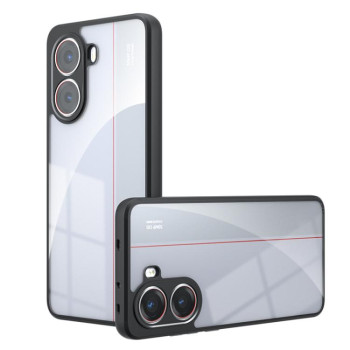 Протиударний чохол Armor Precise Hole гібрид на Xiaomi Redmi Turbo 4 / Xiaomi Poco X7 Pro - прозорий