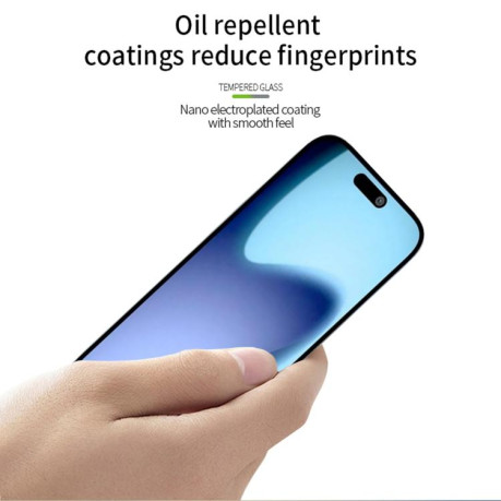 Захисне скло MOFI 9H 3D Full Screen на iPhone Air - чорне