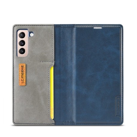 Чохол-книжка LC.IMEEKE LC-001 Samsung Galaxy S21 FE - синій