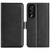 Чехол-книжка Dual-side Magnetic Buckle для OnePlus Nord 5 / Ace 5 Ultra - черный