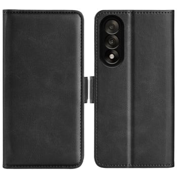 Чохол-книжка Dual-side Magnetic Buckle для OnePlus Nord 5/Ace 5 Ultra - чорний