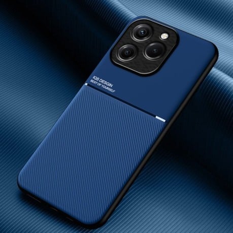 Протиударний чохол Tilt Strip Grain на Realme C63 4G - синій