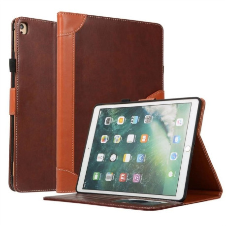 Кожаный чехол-книжка Book Style для iPad 9/8/7 10.2 (2019/2020/2021) / Pro 10.5 - коричневый