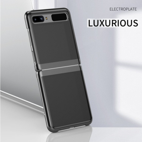 Протиударний чохол Ultra-thin Electroplated Samsung Galaxy Z Flip - чорний