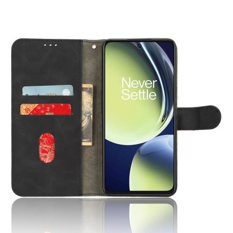 Чехол-книжка Skin Feel Magnetic для OnePlus Nord CE 3 Lite - черный