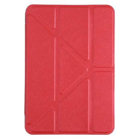 Чохол-книжка Silk Texture Horizontal Deformation для iPad mini 6 - червоний